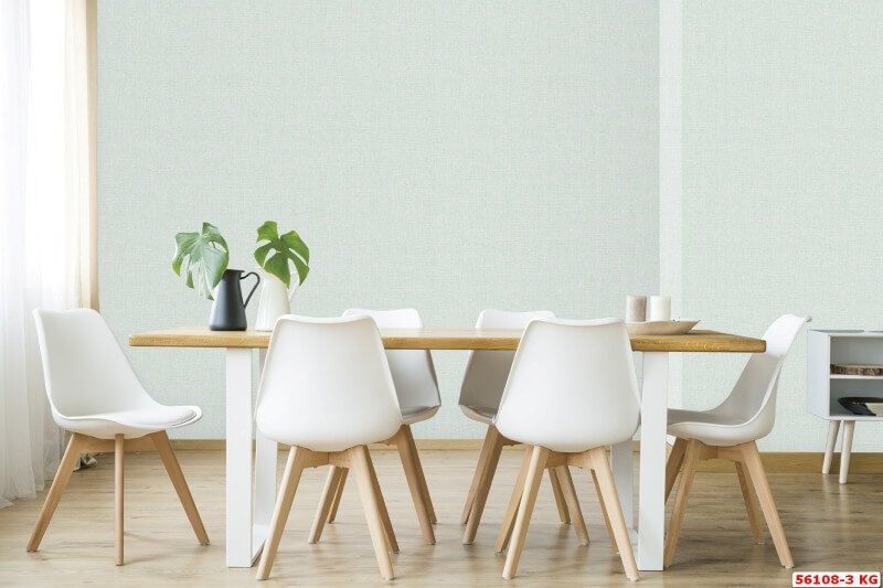 Trong trang trí nội thất, giấy dán tường màu xanh ngọc luôn là màu sắc được nhiều khách hàng yêu thích và lựa chọn